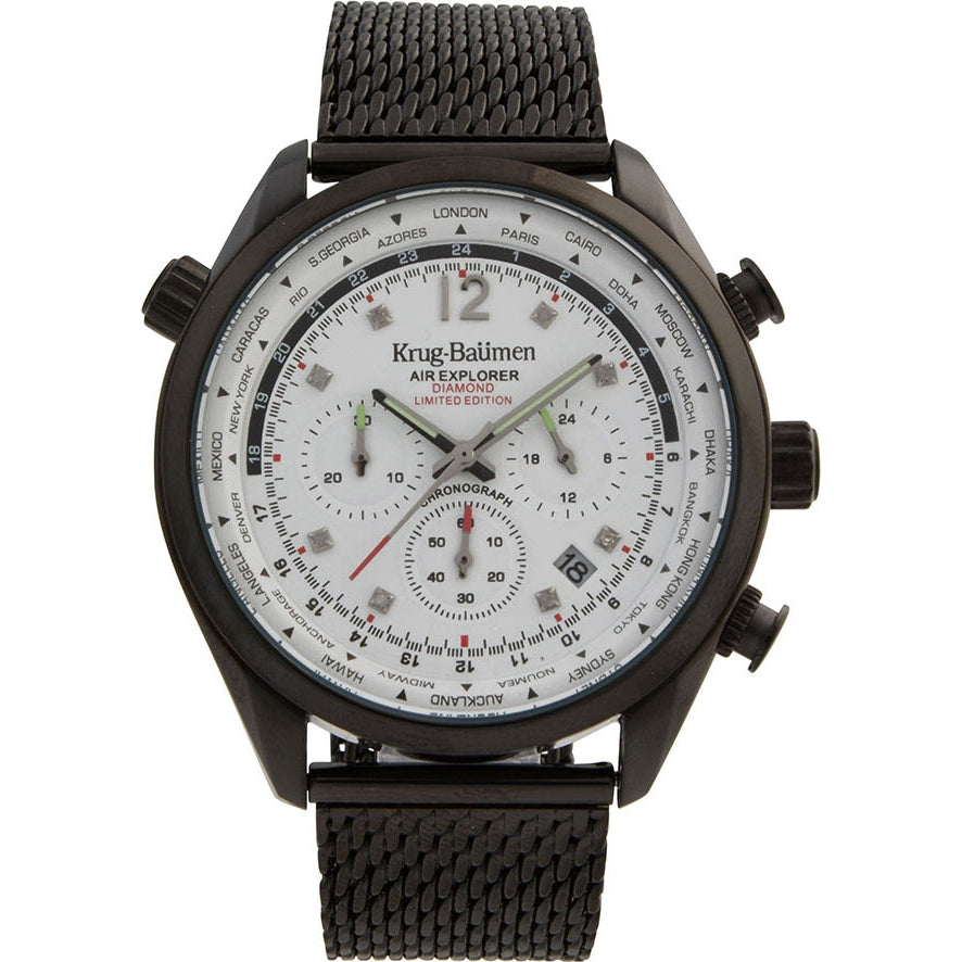 Mens Air Explorer Diamond Watch