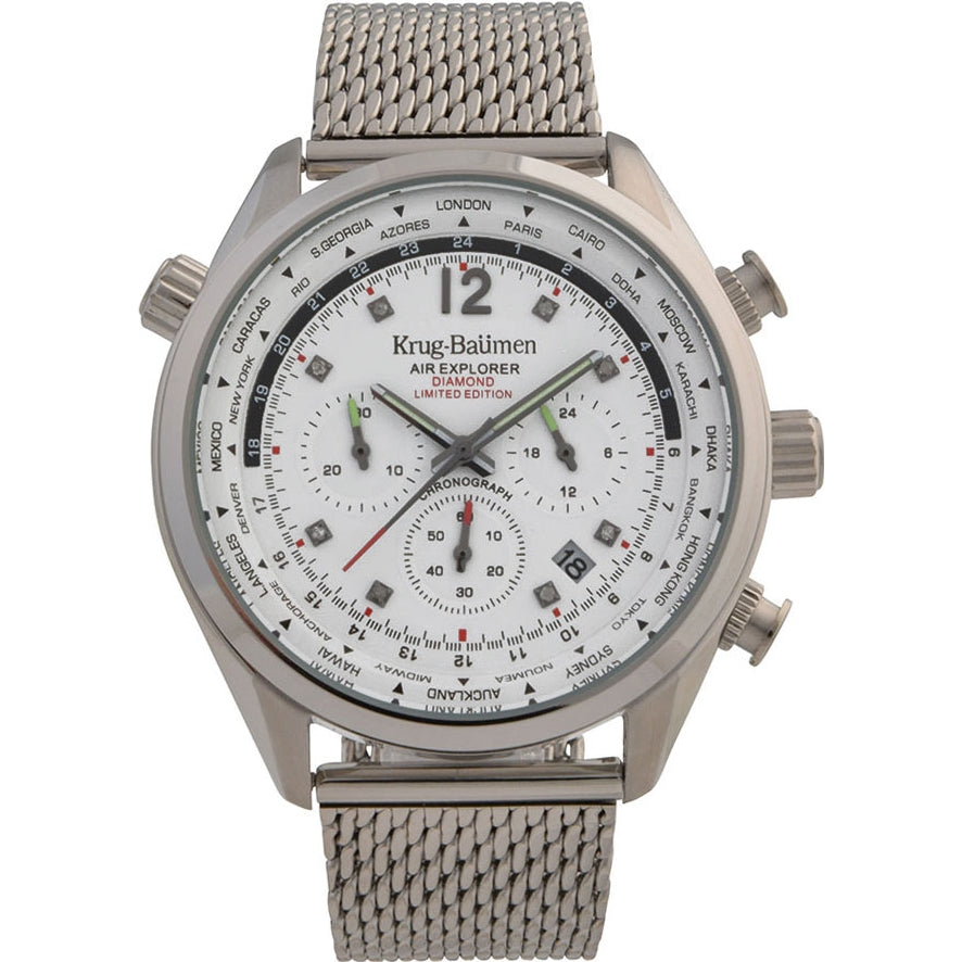 Mens Air Explorer Diamond Watch