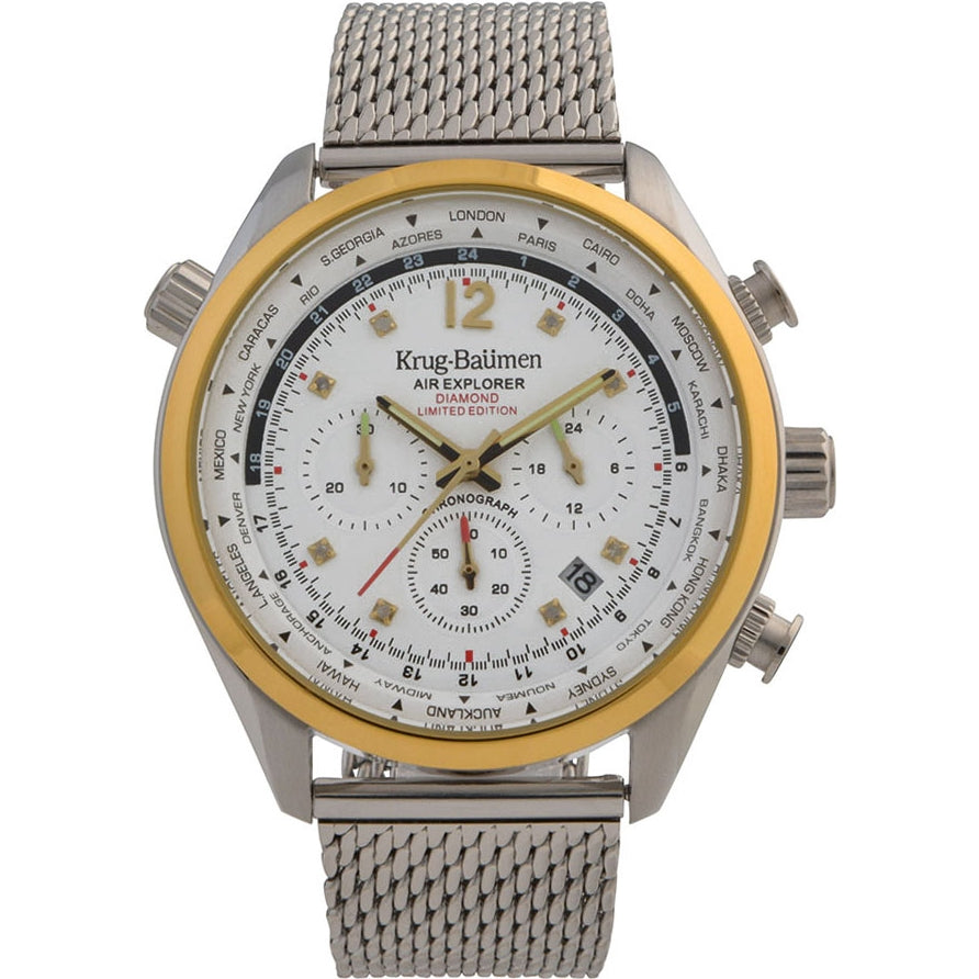 Mens Air Explorer Diamond Watch