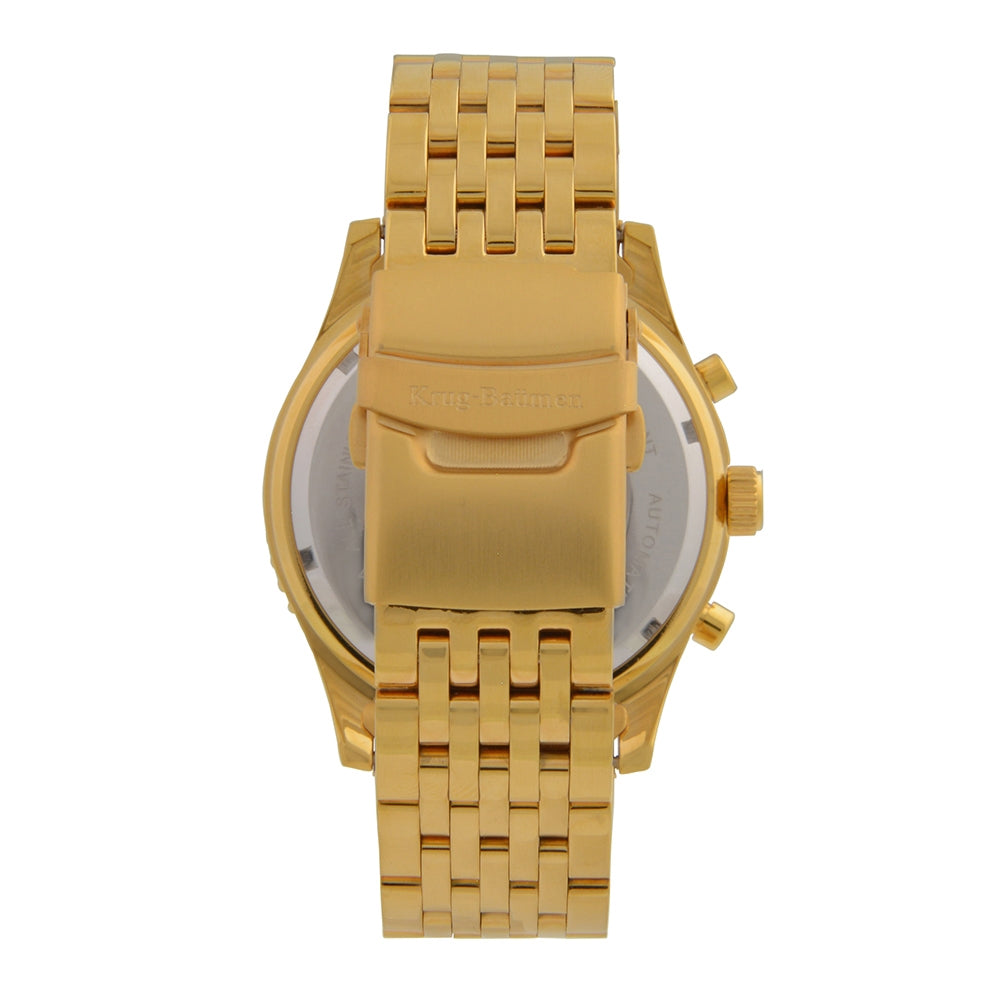 Mens Air Traveller Diamond Automatic Watch
