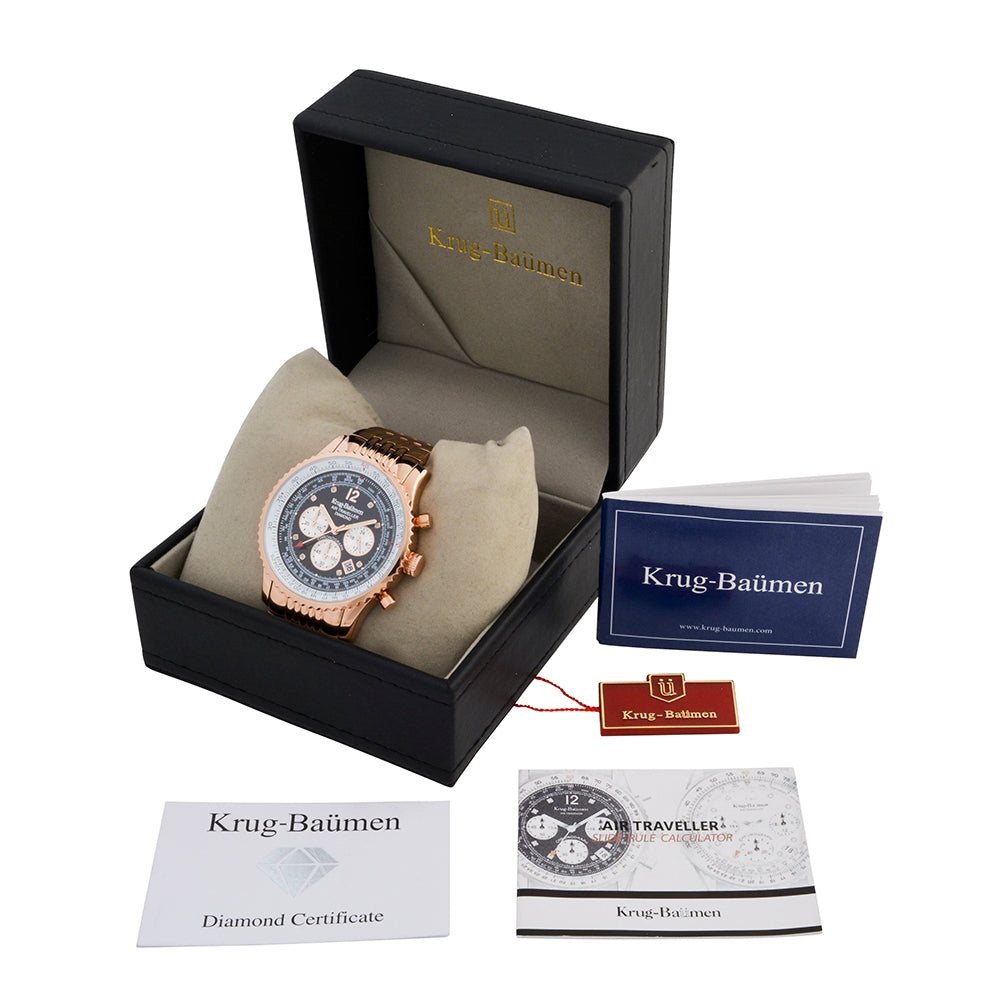 Mens Air Traveller Diamond XL Watch
