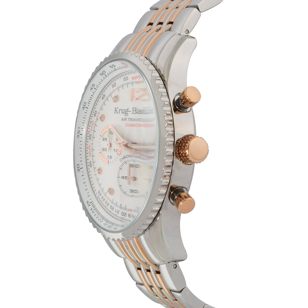 Mens Air Traveller Diamond Watch
