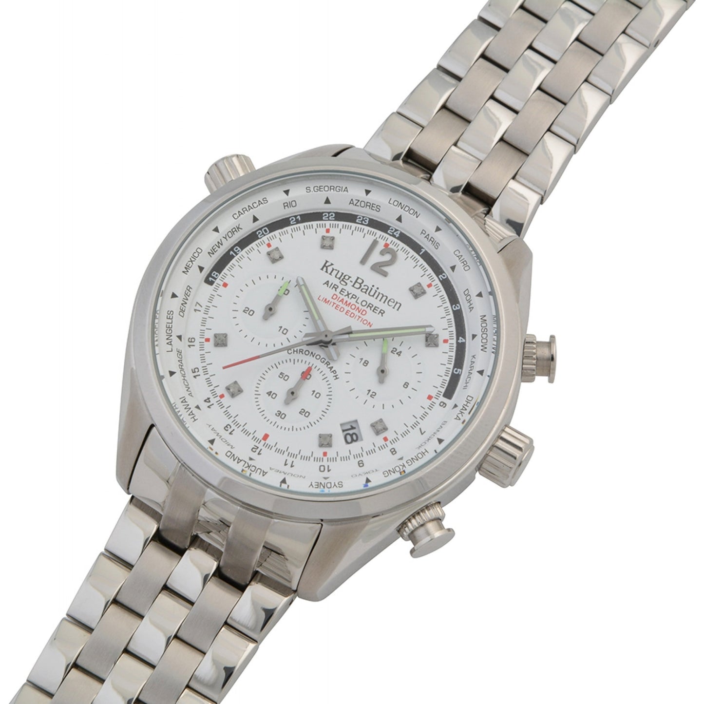Mens Air Explorer Diamond Watch