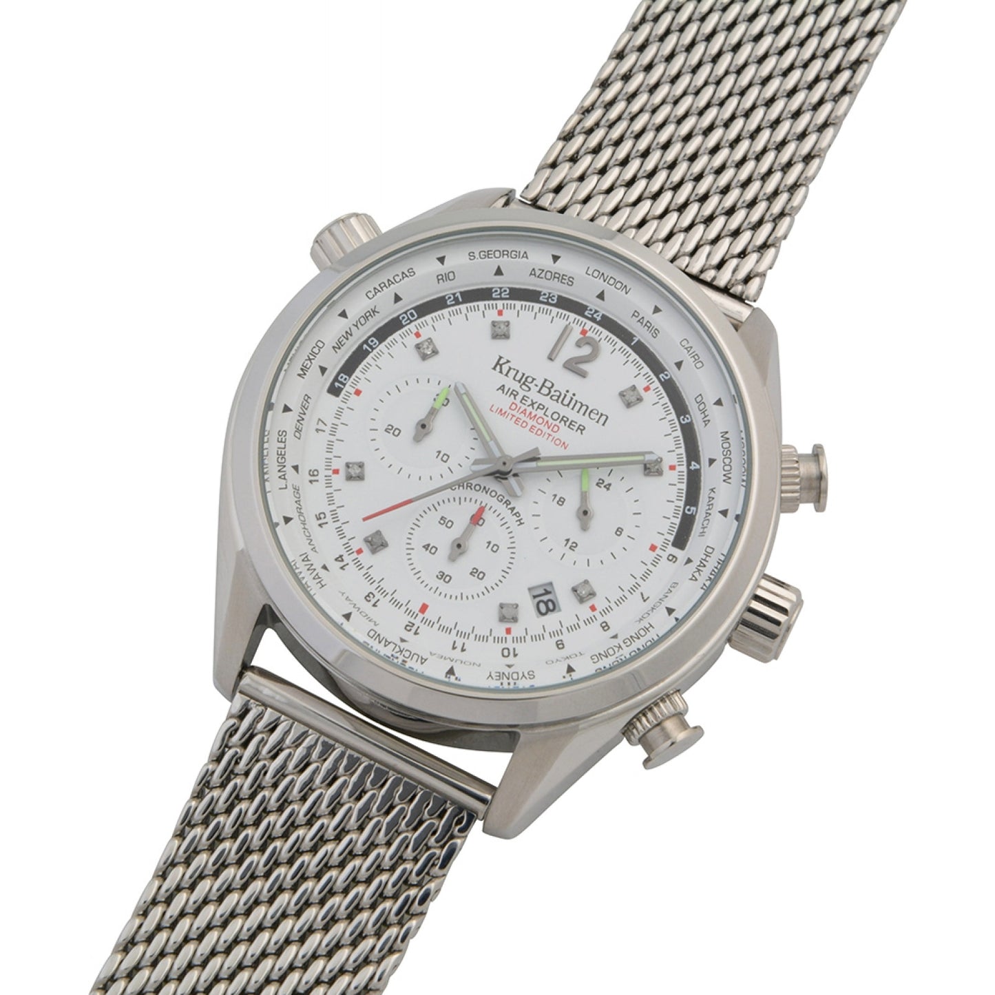 Mens Air Explorer Diamond Watch