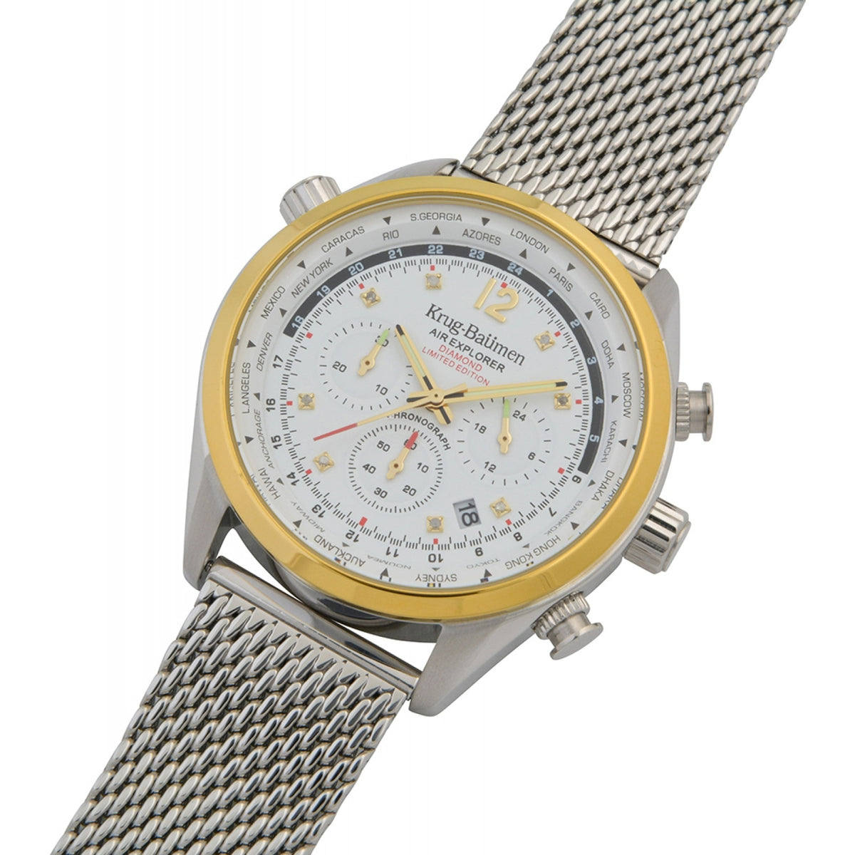 Mens Air Explorer Diamond Watch