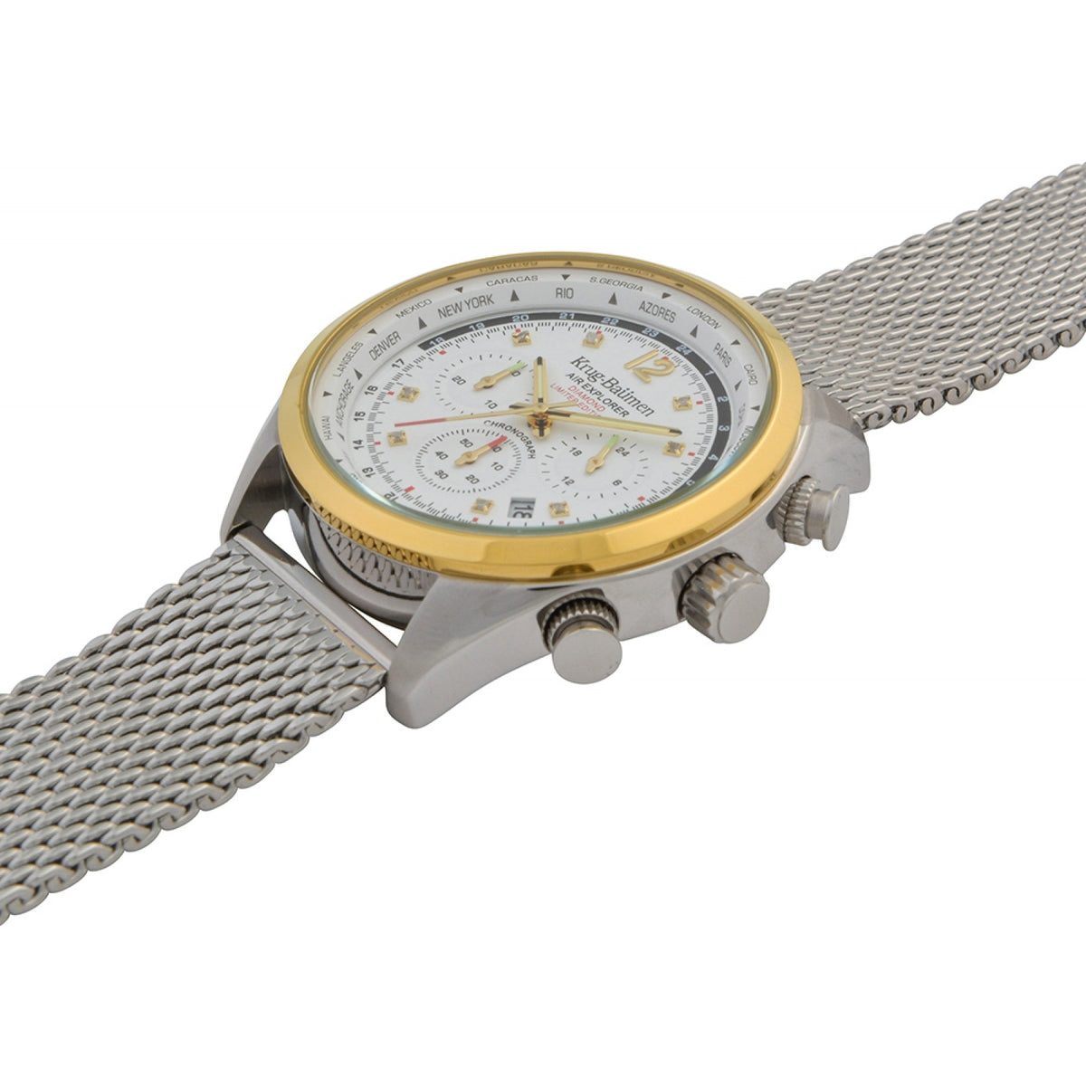 Mens Air Explorer Diamond Watch