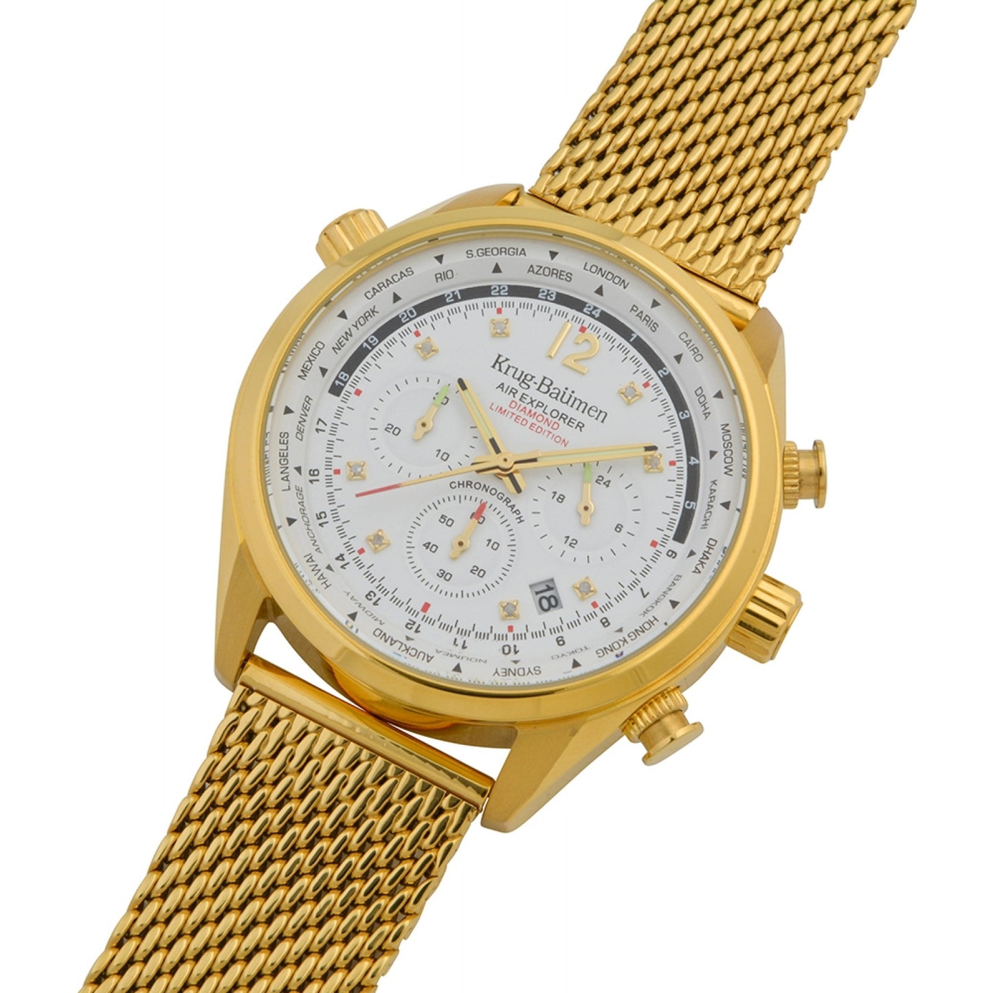 Mens Air Explorer Diamond Watch