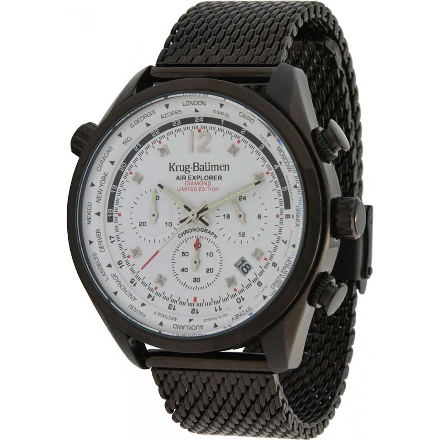 Mens Air Explorer Diamond Watch