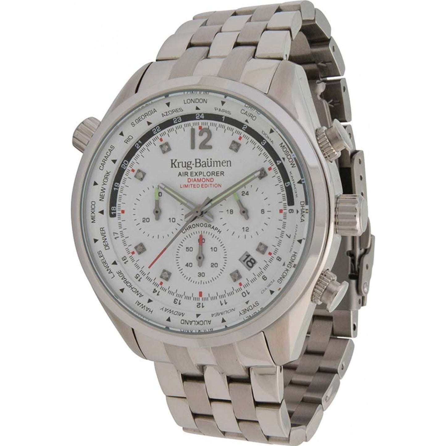 Mens Air Explorer Diamond Watch