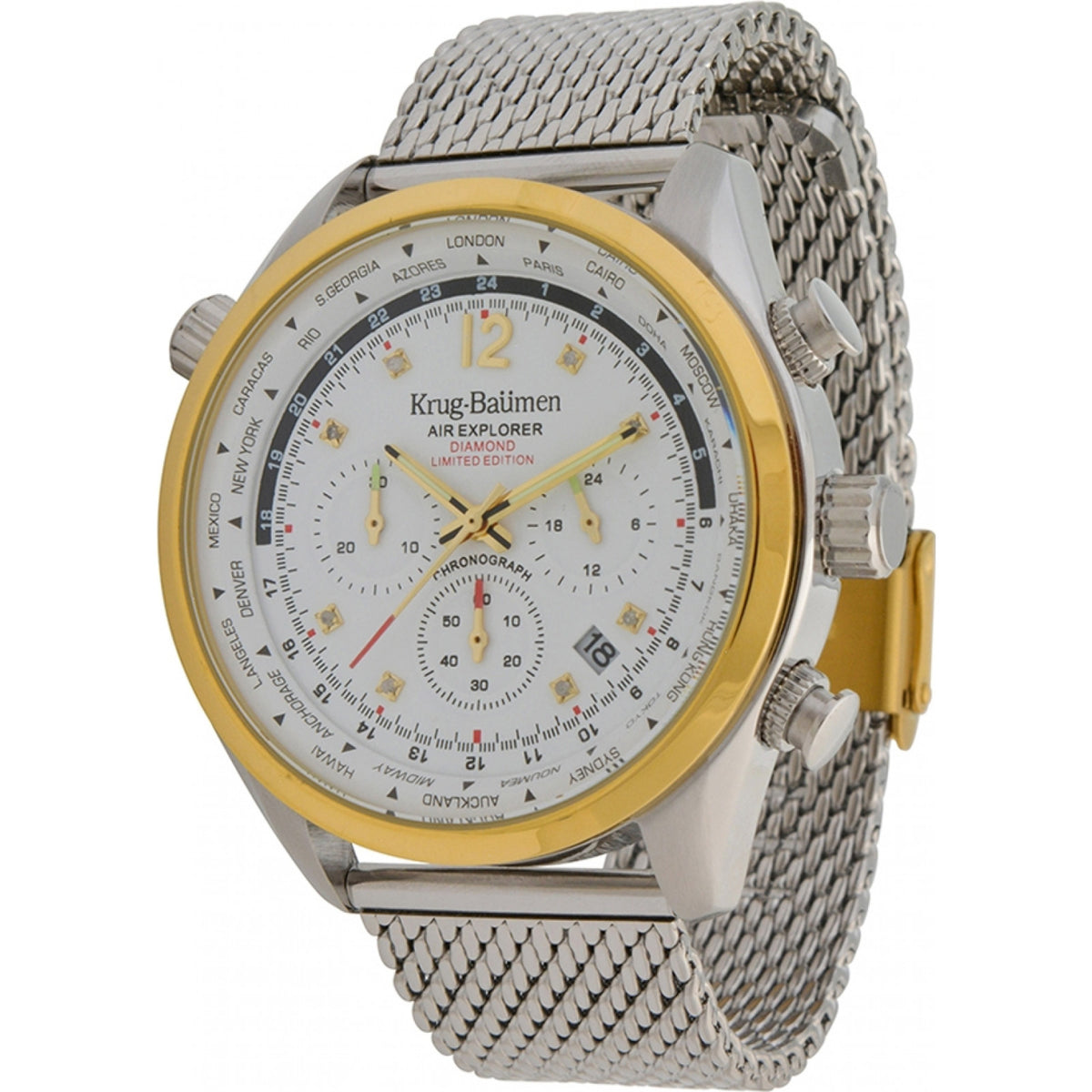 Mens Air Explorer Diamond Watch