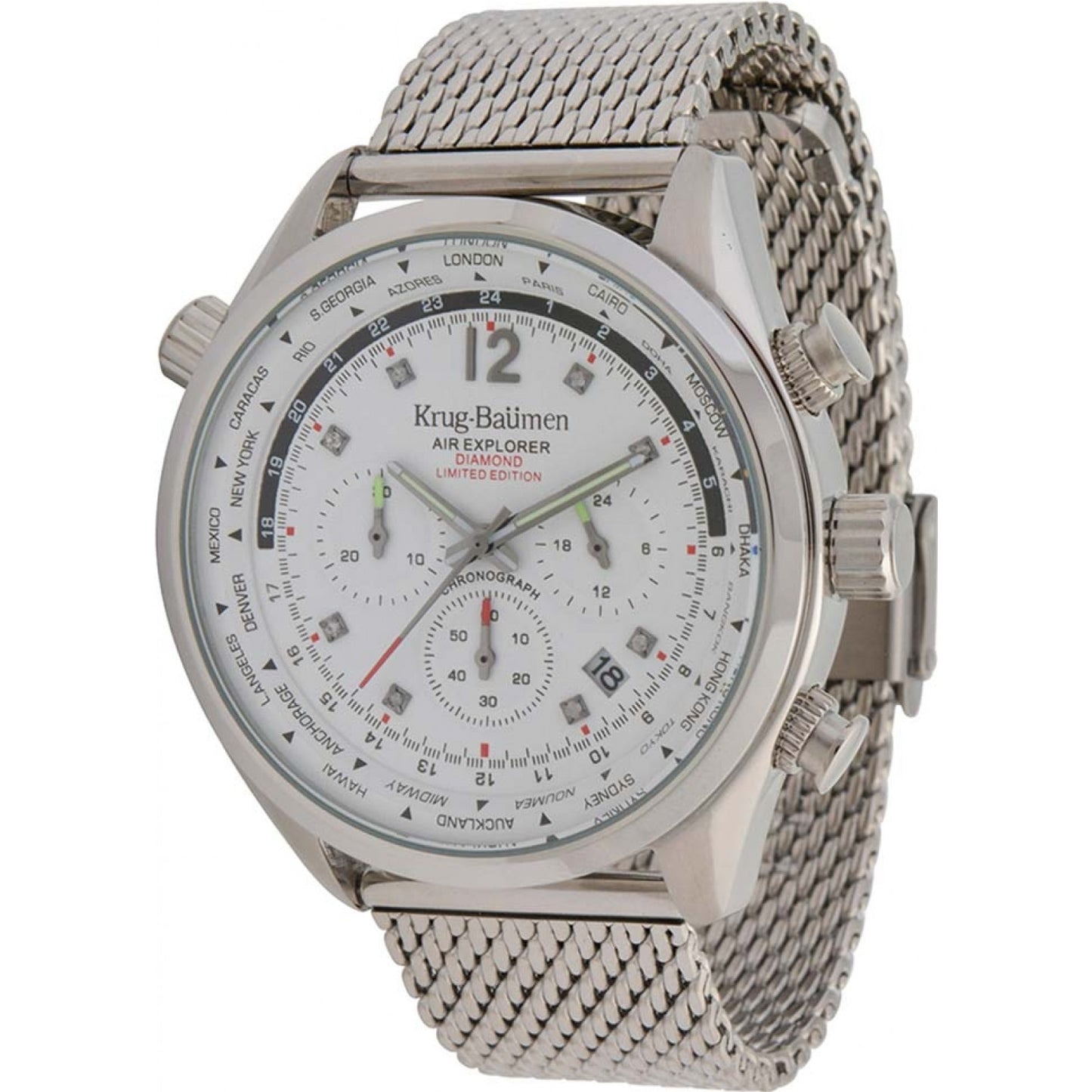 Mens Air Explorer Diamond Watch