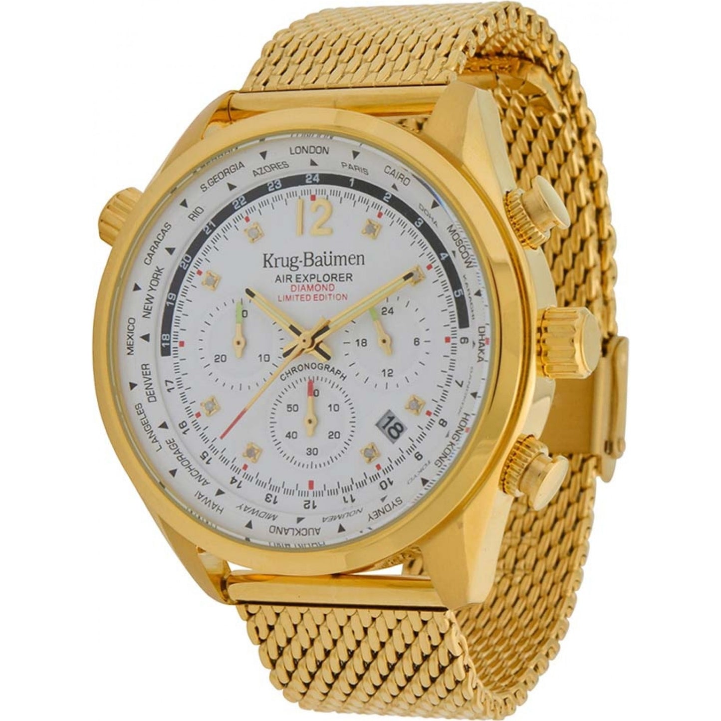 Mens Air Explorer Diamond Watch