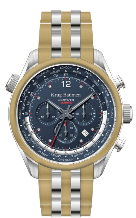 Mens Air Explorer Diamond Watch