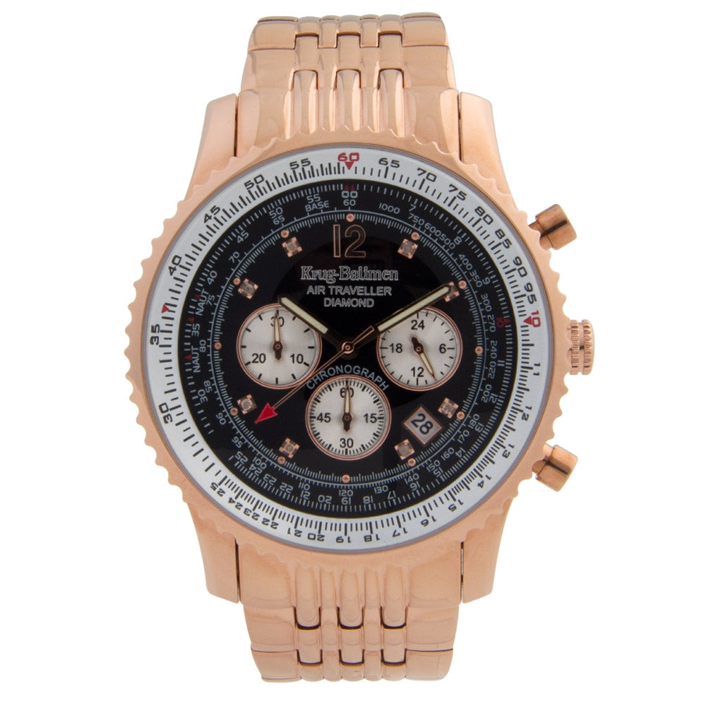 Mens Air Traveller Diamond XL Watch