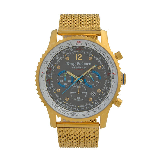 Mens Air Traveller Diamond Watch